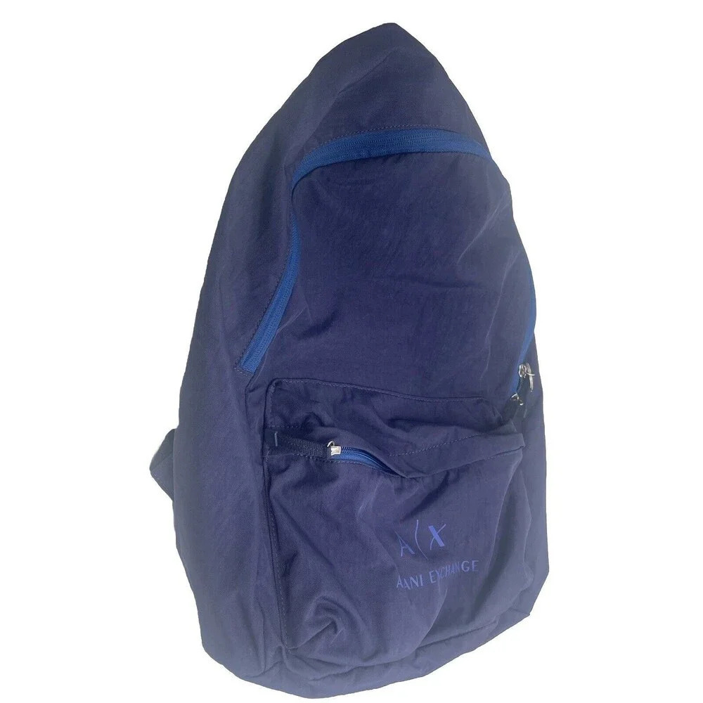 Armani Exchange Backpack Blue RARE - Picture 4 of 16